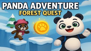 Panda Adventure: Forest Quest Gameplay | Run, Jump & Fight Through Forest Levels 🐼🌲 screenshot 5
