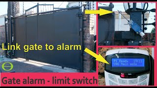 How to link a gate to an alarm system using a limit switch - Gate connected as a zone on the alarm by ecologicaltime 1,080 views 5 months ago 8 minutes, 1 second