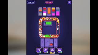 LOOP SORT Game, Level 733 Solution