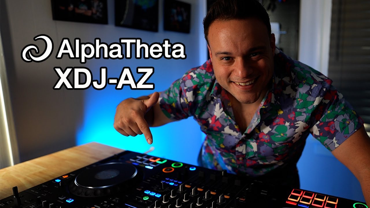 Scratching on new Alpha Theta / Pioneer XDJ-AZ controller