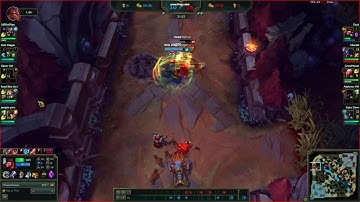 Weird warwick ult interaction.