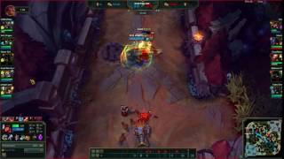 Weird warwick ult interaction.
