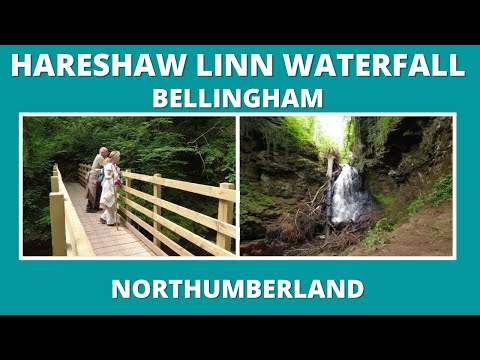 A walk to HARESHAW LINN WATERFALL, BELLINGHAM - North East Tour - July 2022