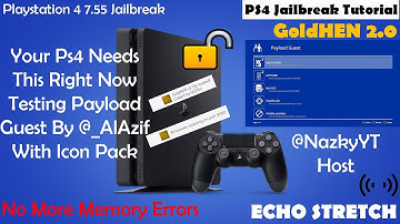 Your Ps4 Needs This Right Now Testing Payload Guest By @_AlAzif With Icon Pack