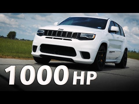 HPE1000 TRACKHAWK by HENNESSEY // Test Drive!