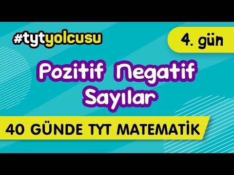 POZİTİF NEGATİF SAYILAR  (4/40) |  TYT Uçuş Kampı  #2022yolcusu  |  ŞENOL HOCA