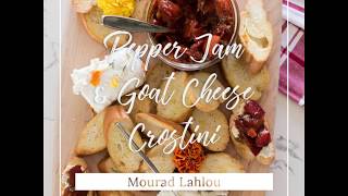 Pepper Jam and Goat Cheese Crostini Pepper Jam and Goat Cheese Crostini