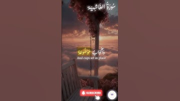 اكتب شيء تؤجر عليه 🤍 🤲🏻 #quran #اسلام #قرآن #راحة_نفسية #سورة_الغاشية