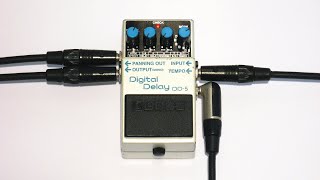 BOSS DD-5 Digital Delay Demo