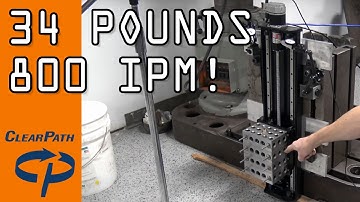 Arduino & ClearPath Servo: Moving 34 lbs FAST! WW131