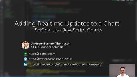 SciChart.js JavaScript Chart Tutorial 04 - Realtime Chart Updates