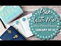 PLAN WITH ME! | January 20-26 | Erin Condren Daily Petite Planner