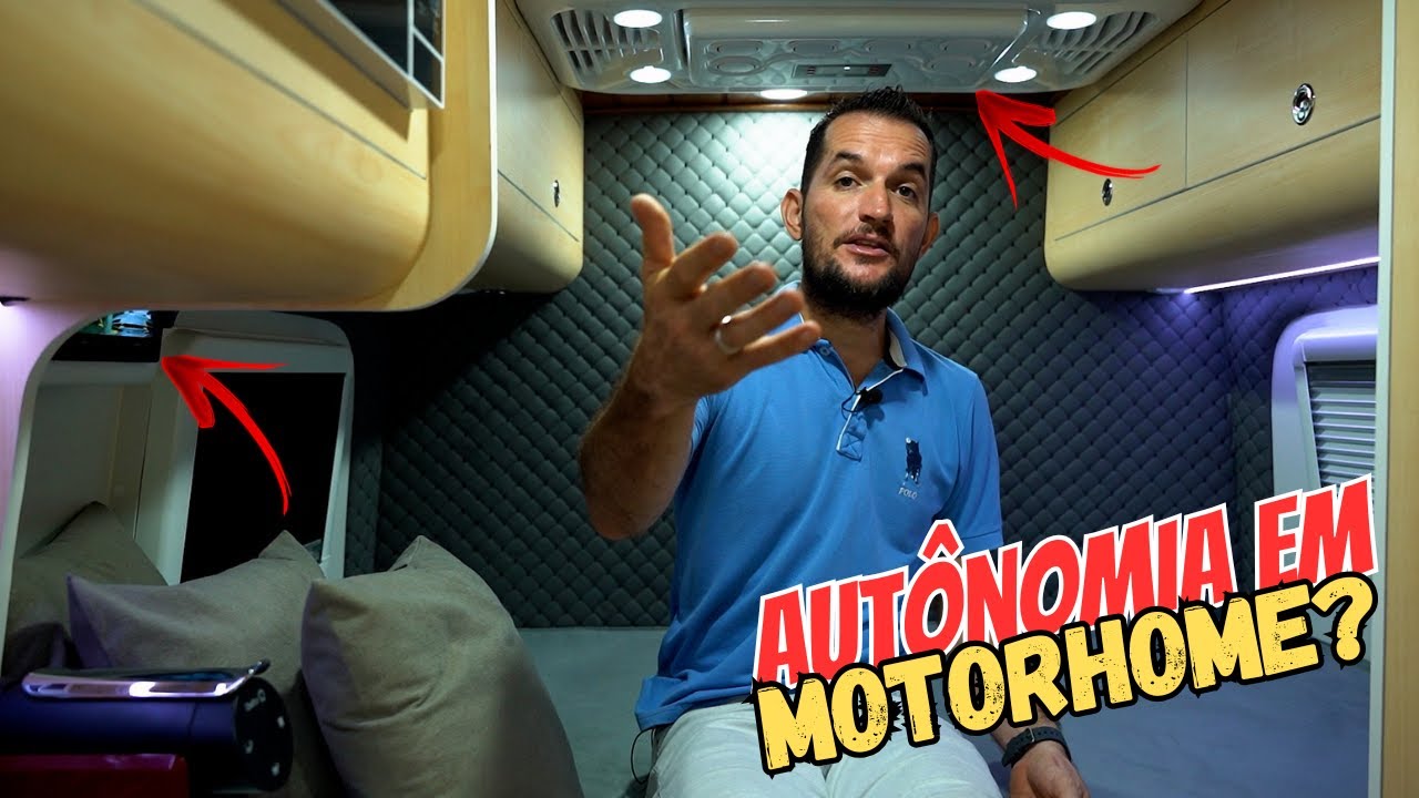Tour Completo em uma Sprinter 416. Motorhome Artesanal Autônomo que Vai Mudar a Forma de Viajar!