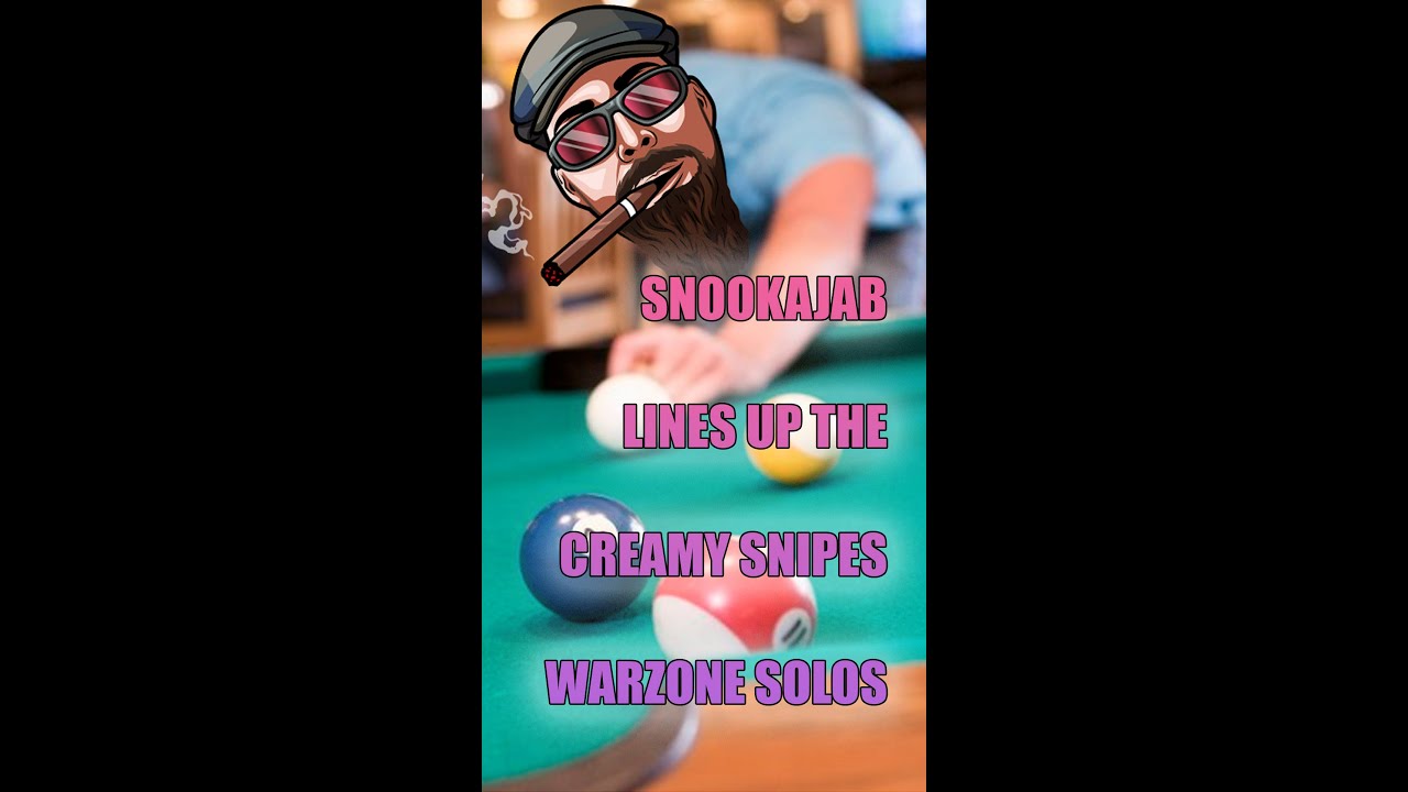 🎱 SnookAjab Lines Up the Creamy Snipes in Verdansk Solos 🎯 | Warzone Live Vertical