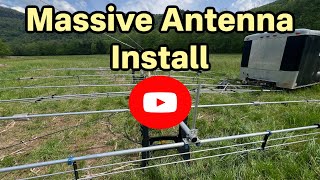 Ham Radio Antenna Install - GoPro Action On Tower!