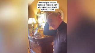 IL PADRE STA SOFFRENDO PER LA PERDITA DELLA MOGLIE E QUELLO CHE DICE È COMMOVENTE!!