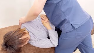 【ボキボキ整体 大阪】腰痛が10年以上治らない女性にボキボキ整体。腰の痛みが驚くほど軽減！