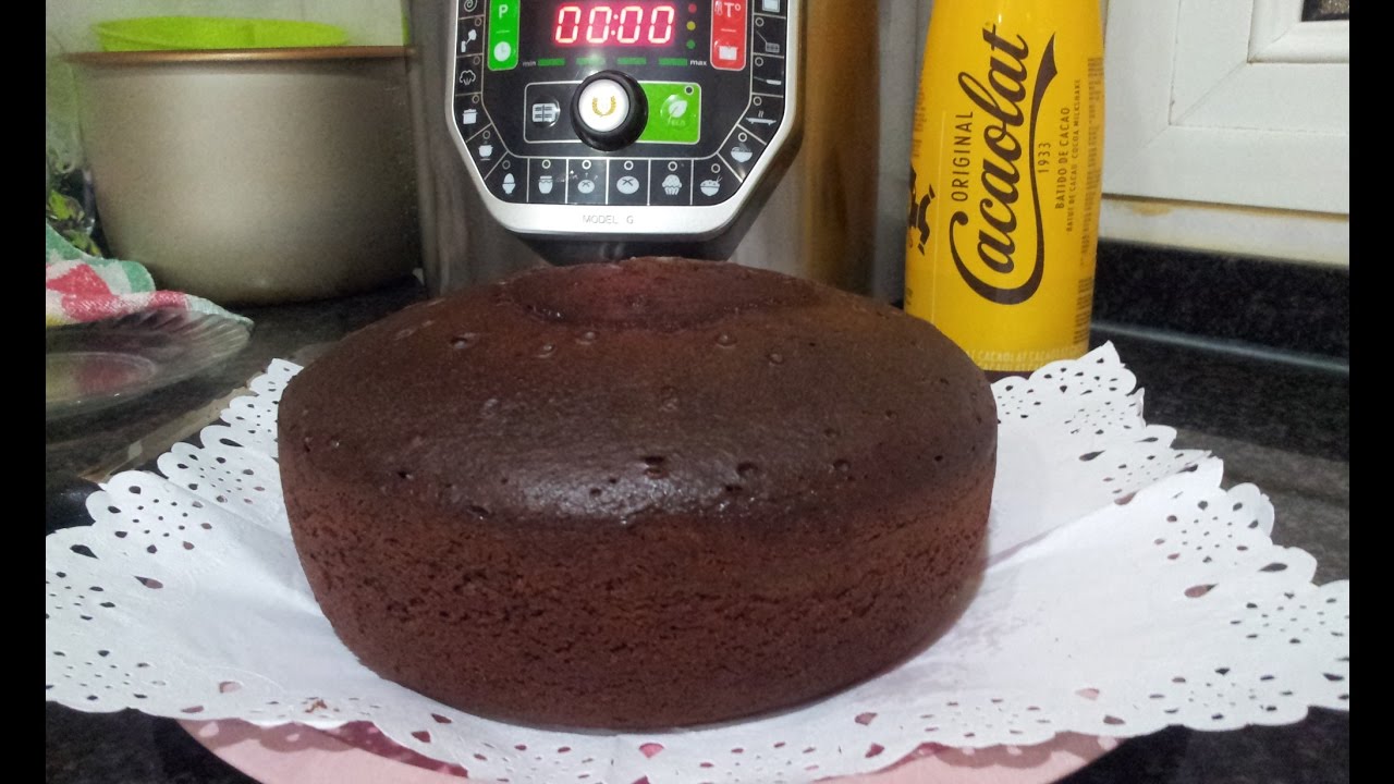Bizcocho de cacaolat en olla GM G