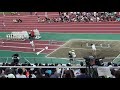 Yuki HASHIOKA 2nd attempt 8m12(+0.6) Men&#39;s challenge long jump final FUKUI 9.98CUP2019