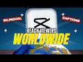 Reach More Viewers! Add Bilingual Captions in CapCut Step by Step