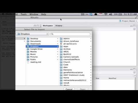 How to import excel spreadsheets into R