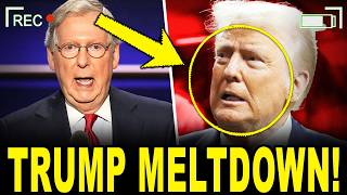 Trump GOES MUTE as McConnell Bombshell SHAKES him Badly!!