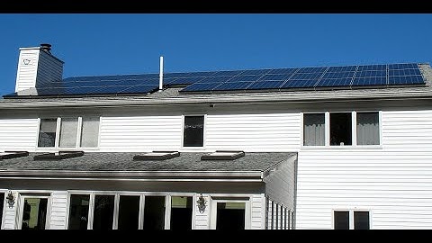 Solar Panel and RFI