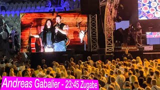 Andreas Gabalier - Zugabe um 23:40 Uhr  „Hinterm Horizont" #andreasgabalier #kitzbühel