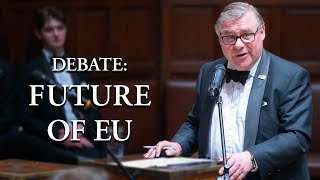 Mark Francois argues the EU is failing due to things like overregulation & falling birth rates 6/6