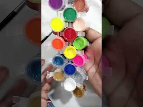 Doms 30rs painting unboxing | Doms paint | Doms tempera colours #shorts ...