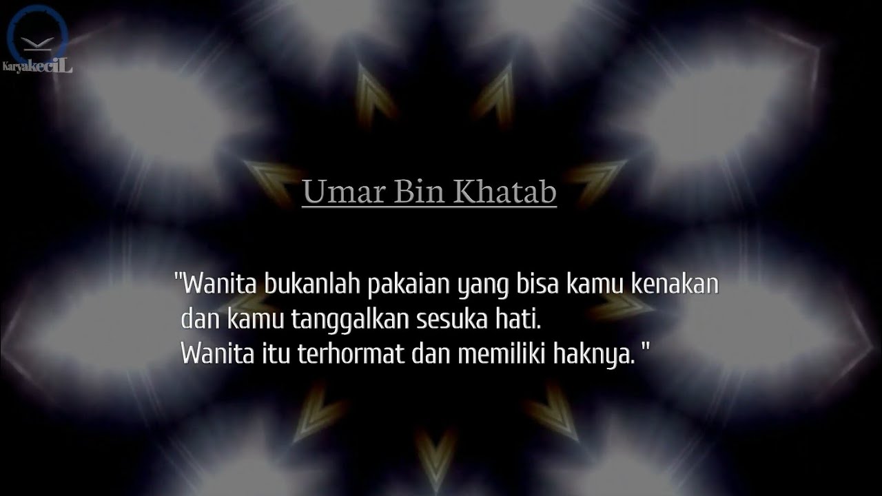 Kata Kata Bijak Umar Bin Khatab