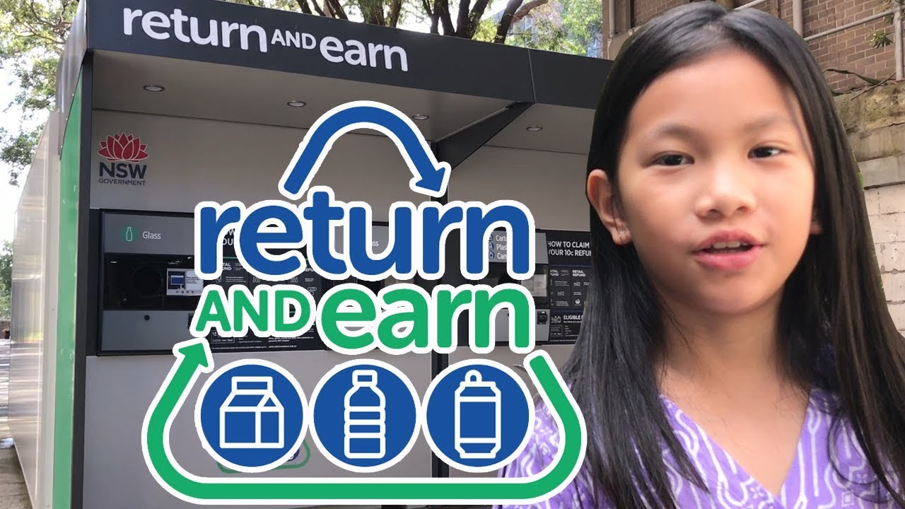 Return And Earn NSW Earn 10c per bottle/can YouTube