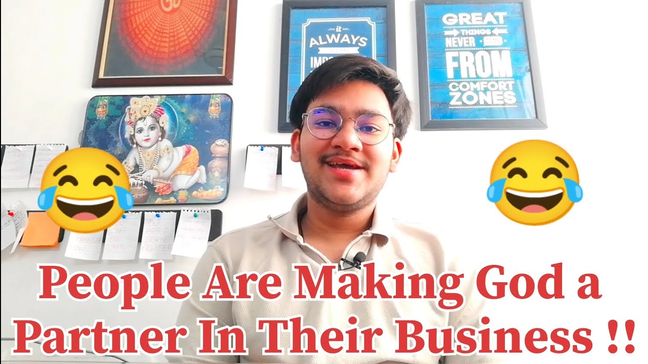🤣People are Making God a Partner in Their Business 🤣 | In Hindi | 