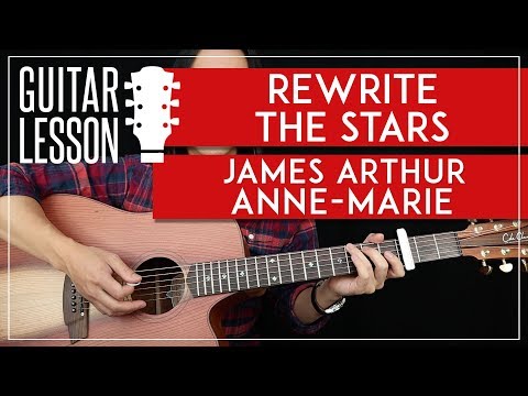 Rewrite The Stars Guitar Tutorial  -The Greatest Showman Guitar Lesson ? |Easy Chords + Cover|