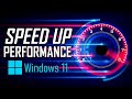 How to Speed Up Windows 11 to Improve Performance! 2021