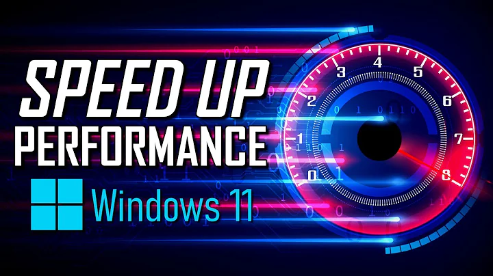 How to Speed Up Windows 11 to Improve Performance! 2022
