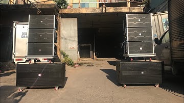 Dàn âm thanh line array 40 neo - chuyên phục vụ sự kiện lớn