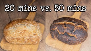 Can you bake high-hydration sourdough in 20 minutes? | Foodgeek Baking by Foodgeek 5,942 views 1 year ago 8 minutes, 54 seconds