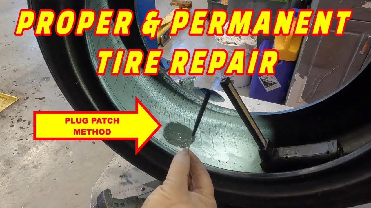 CUSTOMER STATES TIRE KEEPS LOOSING AIR! HOW TO PERMANENTLY FIX A TIRE