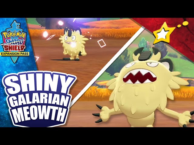 Shiny Galarian Meowth, Shiny Galarian Farfetch'd, Shiny Galarian