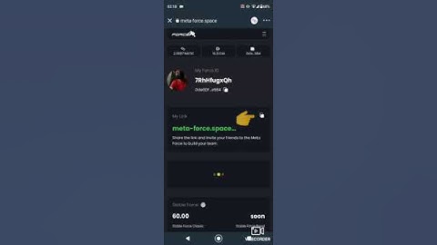 How To Copy Your Link In Meta Force | Meta Force Pakistan