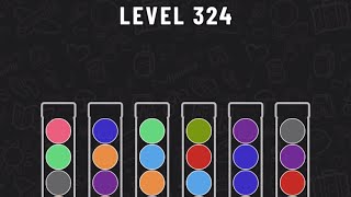 Ball Sort Puzzle Level 324 #ballsortpuzzle #ballsortpuzzlegameplay #puzzlegame #mobilegames