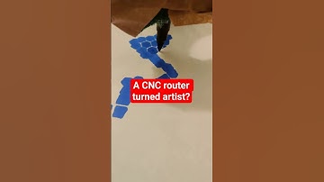 A CNC router turned artist? #stipplingdrawing #stipplingart #cncsoftware