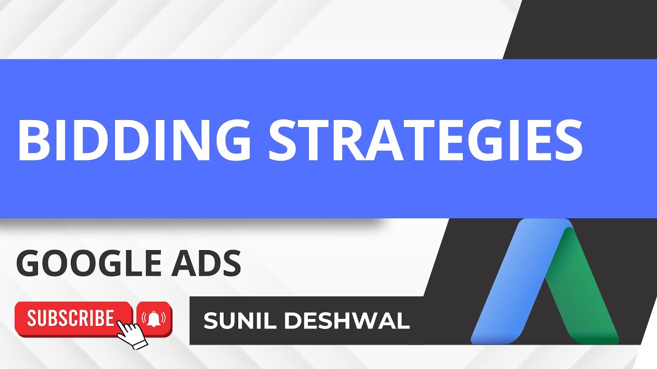 Google Ads Bidding Strategies Explanantion In Hindi Google Ads pronunciation-of-rigid-definition-of-rigid-youtube