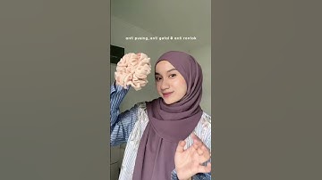 Tutorial pashmina crinkle fluffy #tutorialhijab #hijabstyle #shortvideo #like #subscribe