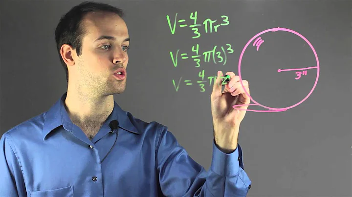 How to Generate a Formula for the Volume of a Sphere : Fun with Math!