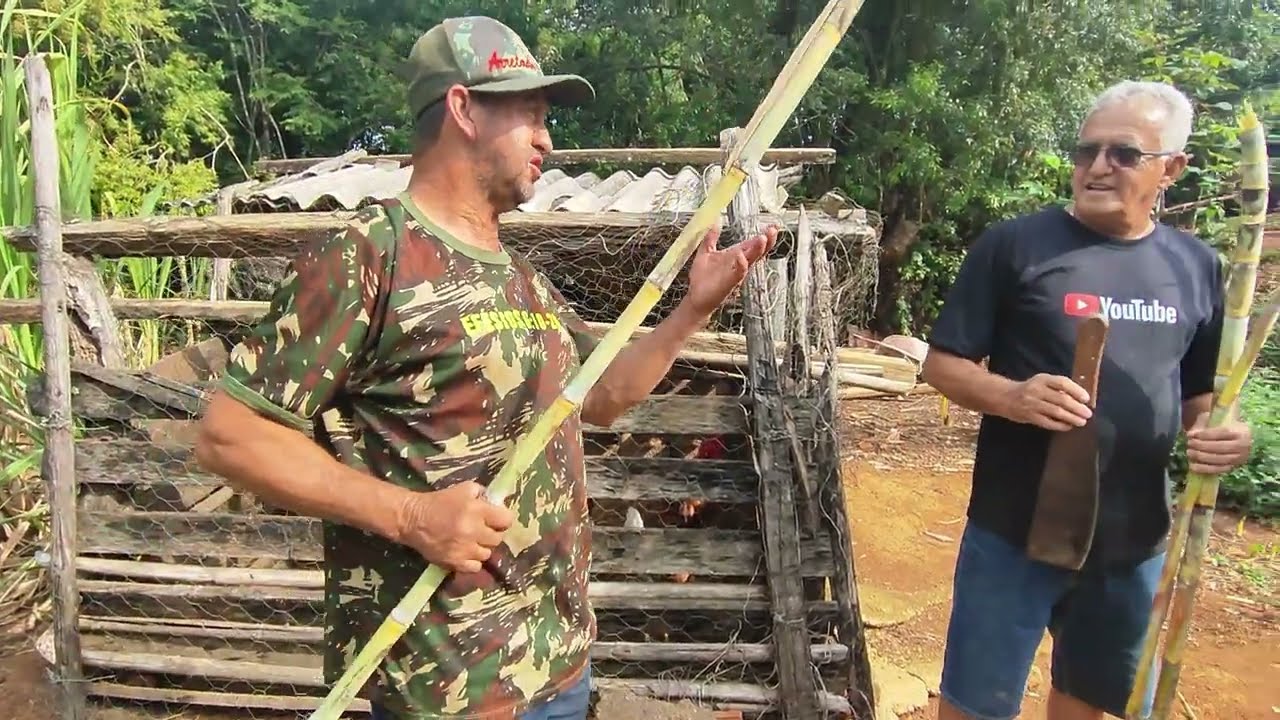 FIZEMOS CALDO DE CANA - NO CANTINHO DA SAUDADE! 