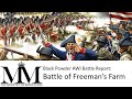 Black powder battle report 15mm american war of independence battle of freemans farm blackpowder