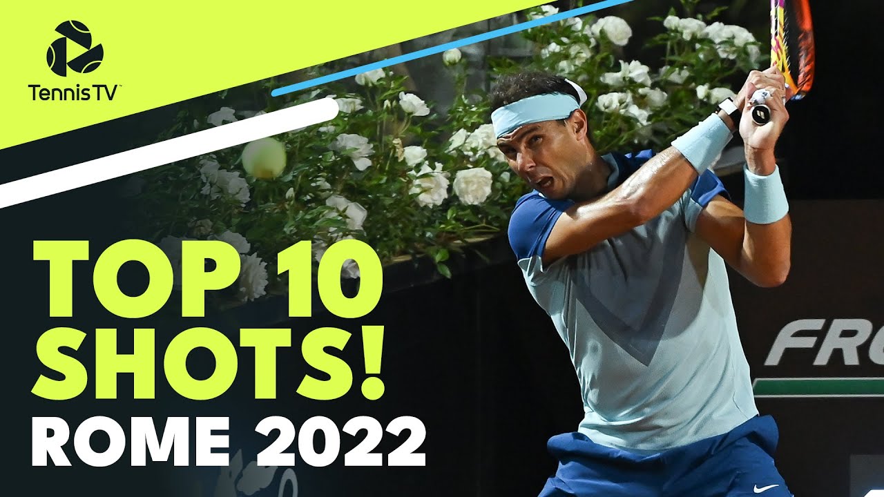 TOP 10 BEST ATP Tennis Shots & Rallies! | Rome 2022