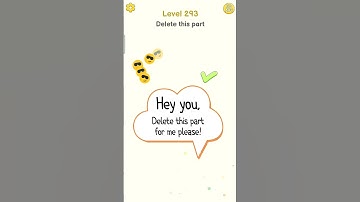Delete Puzzle : Erase One Part Level 293 | Subscribe 🖤